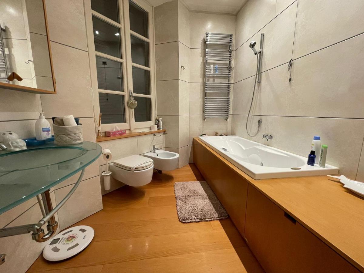 Lake Como Villa Ines Apartment Faggeto Lario Esterno foto