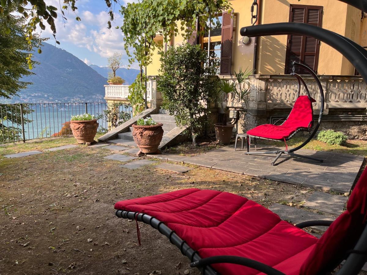Lake Como Villa Ines Apartment Faggeto Lario Esterno foto