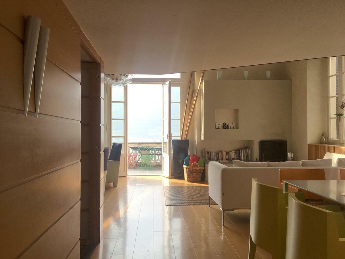 Lake Como Villa Ines Apartment Faggeto Lario Esterno foto